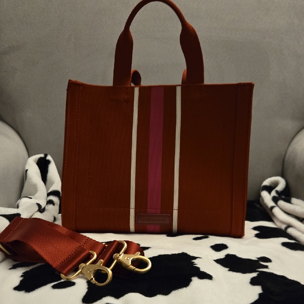Small Antonio Melani Tote With Crossbody Strap